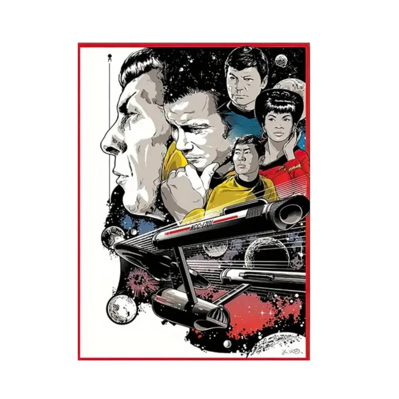 Star Trek Canvas Poster (40x60cm) - 1 Piece - ملصق